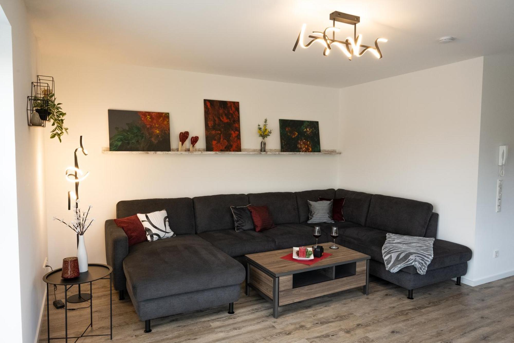 Ferienwohnung "Iewer Der Schaff" Burbach  Exteriör bild